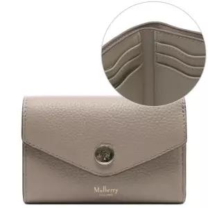 [멀버리]25FW 여성 로고 폴디드 반지갑 (RL6447 205 F924 25F)