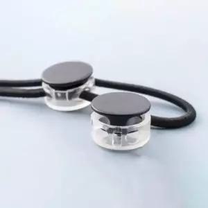 신발끈 조이개 스프링 버클 20p 고정클립 고정스프링 투명 매듭없는신발끈 운동화끈