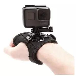 글러브 마운트 손목 장갑 손등 핸드 스트랩 고프로 오즈모 호환