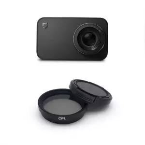 미지아 4K 액션캠 호환 렌즈 편광 샤오미 보호캡 CPL 필터 37mm