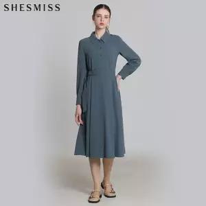 쉬즈미스 카라 벨티드 원피스