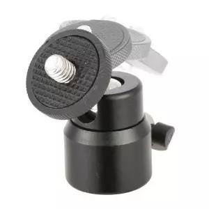 [셀러에이드]삼각대 볼헤드 마운트 카메라 조명 플래시 액션캠 고프로 호환