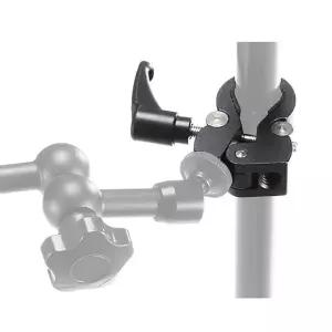 [셀러에이드]카메라 집게 거치대 클램프 고정 마운트 모니터 라이트 조명 액션캠