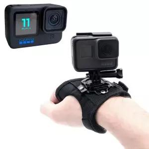 [셀러에이드]고프로 11 블랙 호환 액션캠 촬영 핸드 스트랩 글러브 거치대 마운트