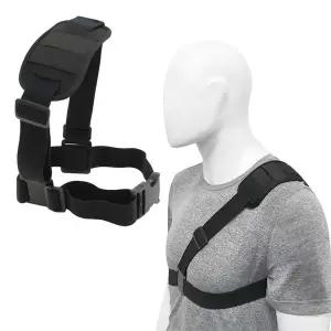 [셀러에이드]바디 카메라 바디캠 어깨 가슴 스트랩 무전기 녹음기 마운트
