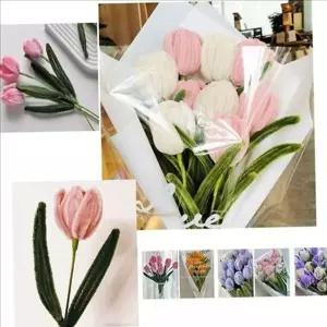 [셀러에이드]수제 초보자 diy 키트 털실 꽃다발 만들기 선물 취미