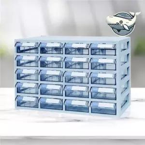 칸막이정리함 투명 수납 정리함 다목적 서랍장 소형 장난감