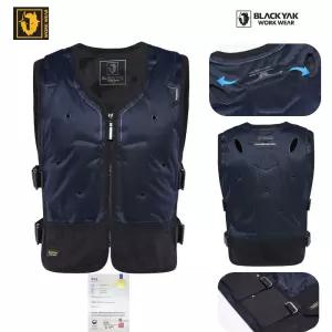 블랙야크 물채워 입는 냉감 작업복 워터조끼 야외 하계용 특수직물 여름용
