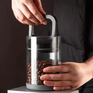 [셀러에이드]밀폐용기 진공 보관통 커피 잡곡통 냉장고 정리용기