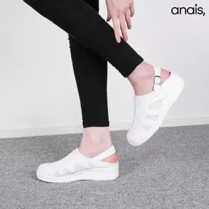 [아나이스] 국내제작 메쉬 간호화 슬리퍼샌들 4cm_26S182