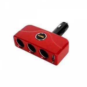 [CAR] 전원 3구 충전 어댑터 시거잭 차량용 멀티 USB 소켓