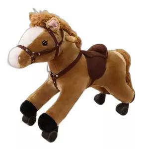 포니사이클 호스라이딩 승마 흔들말 제품 갈색 승마 인형 장난감 말