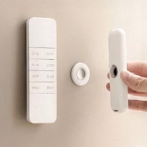 리모컨 마그네틱 고정 TV 에어컨 케이블 부착 벽걸이 수납 강력 펀치리스 흡착판