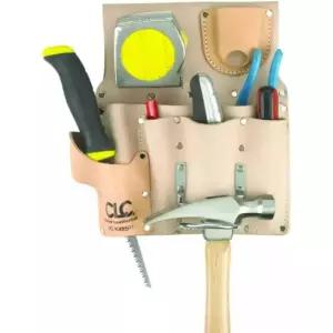 맞춤 가죽 공예 - DW-109 CLC K485R1 스탠다드 드라이월러 공구 파우치 크롬 태닝 헤비 듀티 7포켓 소형