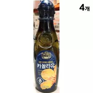 카놀라유 백설 라이트 500ml  x 4