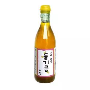 해달 들기름 350ml 1병 벌크 에어셀포장