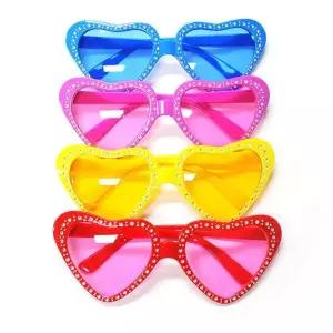 해피파티 이벤트 안경 하트큐빅 (랜덤1개) 클럽 콘서트 파티