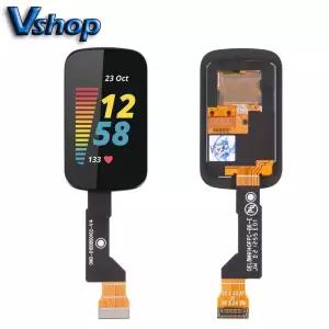스마트폰 액정 교체 부품 Fitbit Charge 5 용 LCD 스크린 디지타이저 풀 어셈블리 스마트워치 디스플레이