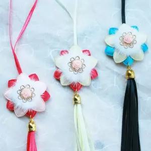 Her1088 귀여운 5꽃잎 한복 노리개 한복장신구