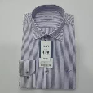 [예작]구김없고 다림질NO 신축성 좋은스판셔츠 슬림핏 스트라이프 YJESBS179VI