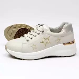 제이시 소가죽 운동화 5CM 굽높은 통굽 스니커즈 K411