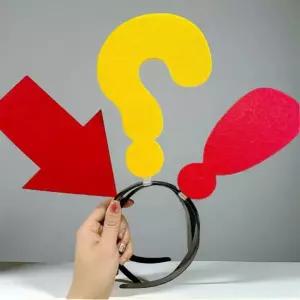 화살표 머리띠 제작 동물 야광 스프링 파티용품 행사 소품 생일