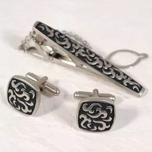 실버넥타이핀 카라빈카 커프스set-구름문 머니클립 지갑 명함 반 넥타이핀 책갈피 핸드폰줄 손거울 여성용