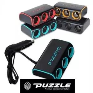 [CAR] 차량용 3구 멀티 라인 확장기 시거잭 130구성 컬러 소켓