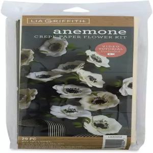 크리에이티비티 스트리트 크레페 종이 꽃 키트-애니모네스