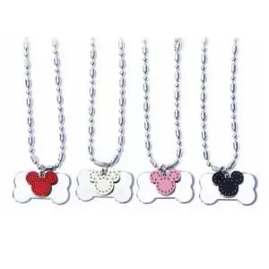 [반려] 미키 목걸이3 이름표 강아지 인식표 12개 애견 1P