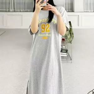 원피스룩 원피스 반팔 케파빌리티 오버핏