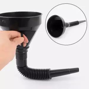 원형 손잡이 자바라 깔대기 다용도 각도조절 거름망포함