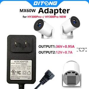 디통 HY300pro+ 프로젝터 1.2/3m 호환 확장 전원 어댑터 DC 케이블 연장선 마그큐빅 HY300 Pro+ 호환