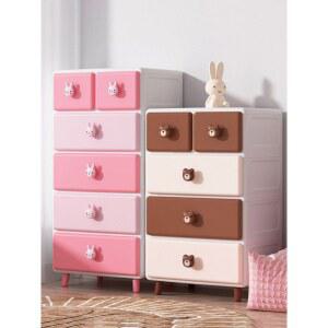 속옷 수납장 서랍형 가정용 양말 팬티 정리함 토끼 옷 분리 정리