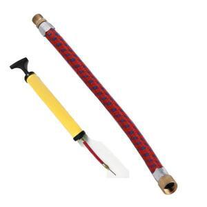 레드/블루 롱어 유즈 150Psi 슈레더 펌핑 서비스 부품 자전거 펌프 바이크 호스 어댑터 튜브 파이프 코드