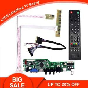 LED 스크린 컨트롤러 보드 드라이버 제어 모니터 키트 HB140WX1-100 101 200 400/500 TV HDMI VGA AV USB L