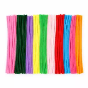 공예품 모루인형 만들기 DIY 컬러 철사 재료 꾸미기 소품 100개입