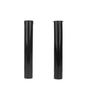 FIREDOG-블랙 튜브 팝 탑 캡 냄새 방지 컨테이너 플라스틱 홀더 바이알