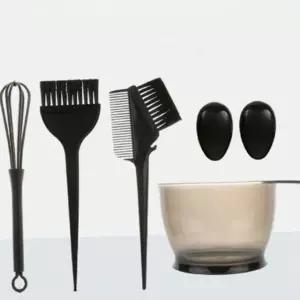 미용실 헤어 믹싱 염색 도구 이어캡 셀프