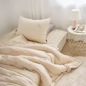 [싱글 S] 비숑 텐셀 모달 이불세트 무소음 침구 / 이불+베개커버 1장