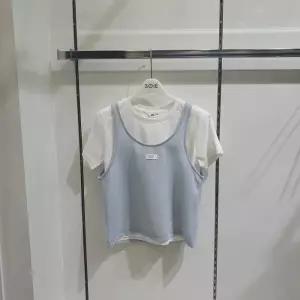 [소이]4부 니트라이크 조끼 레이어드티 26M5482_BL_KG