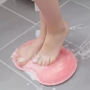 발세척솔 풋 브러쉬 발 세척 매트 실리콘 3colors