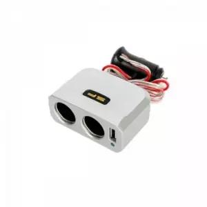 [CAR] 2포트 충전기 멀티 차량용 시거잭 USB 전원 소켓