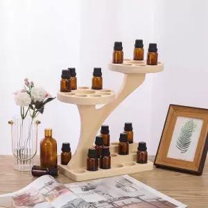 매니큐어진열대 정리함 원목 오일진열대 정리대