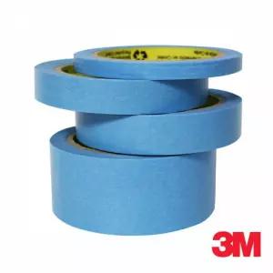 3M 내열 무잔사 접착력up 마스킹테이프 24mm 40M 3개 실리콘 보양작업