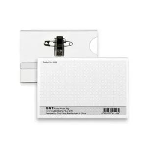 아크릴 명찰 소형 10개입 이름표 케이스 포함 사원증 네임택 표기