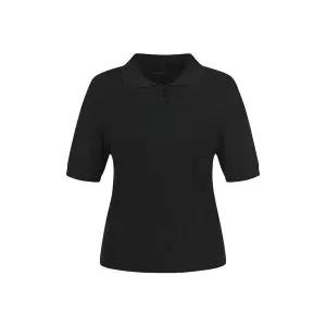 [하프클럽/코인코즈]케이블 반팔 카라 니트_DZ5MP087