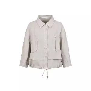 [하프클럽/코인코즈] 혼방 셔츠형 자켓_DW5MJ108