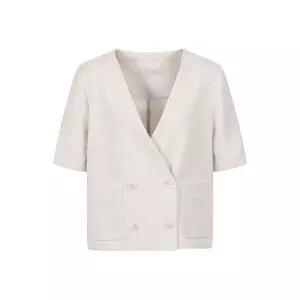 [하프클럽/코인코즈]더블 버튼 반팔 자켓_DW5MJ105