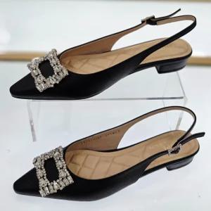 [미소페]by미소페 여성 2cm 큐빅장식 슬링백  112512007 BL_HDD